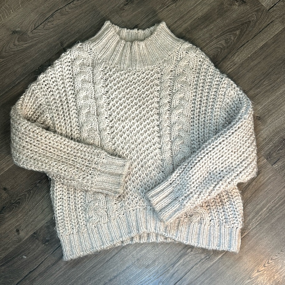 Oversized Oatmeal Sweater